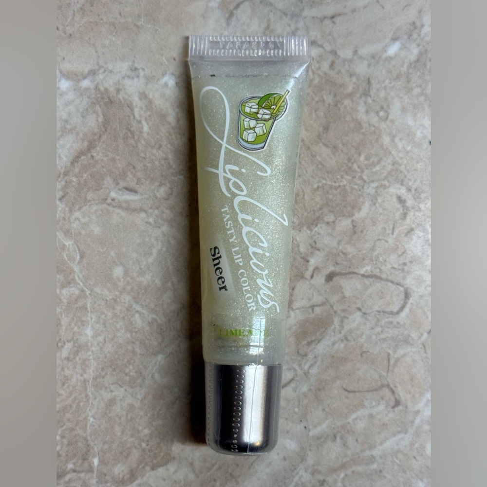 Bath & Body Works Sheer Tasty Lip Colour Gloss Limeaide Green Shimmer New Sealed